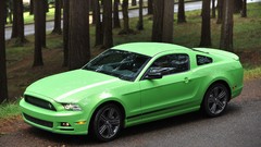 Cars Ford three front Quarters Ford mustang 2014
