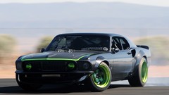 Cars Ford vehicles 1969 Ford mustang muscle cars front angle 