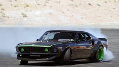 Cars Ford vehicles 1969 Ford mustang muscle cars front angle 