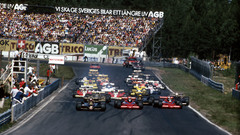 Cars formula one racetrack