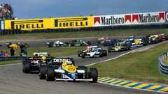 Cars formula one racetrack