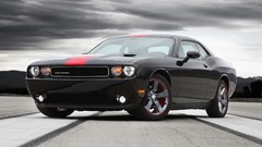 Cars front dodge challenger