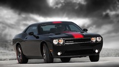 Cars front dodge challenger