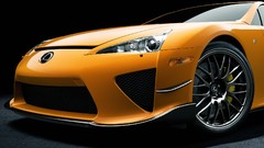Cars front lexus lfa Nürburgring