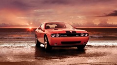Cars front shore dodge challenger 2008 Dodge Challenger SRT8