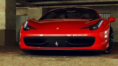 Cars front Supercars ferrari