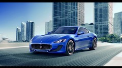 Cars front vehicles Italian Maserati granturismo