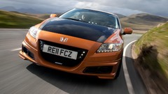 Cars front view concept art mugen orange cars Honda CR-Z Mugen
