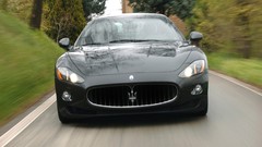 Cars front view Maserati granturismo