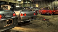 Cars Garages Toyota HDR Photography JDM Japanese domestic market