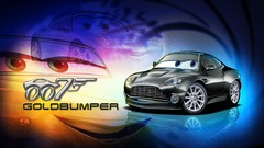 Cars Goldfinger widescreen james bond