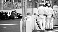 Cars grand prix racing cars grayscale