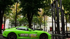 Cars green cars Ferrari 599 GTO