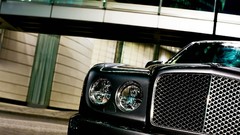 Cars headlights Bentley Arnage
