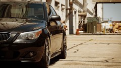 Cars headlights vehicles automobiles automotive BMW 5 Series