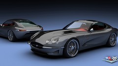 Cars jaguar e type vehicles concept cars