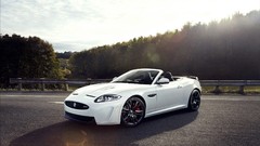 Cars jaguar roads vehicles Jaguar XKR