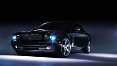 Cars jaguar side view