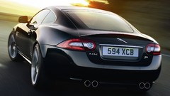 Cars jaguar vehicles rear view cars Jaguar XKR