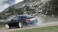 Cars Jaguar XKR Drifting