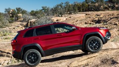Cars jeep rocks Cherokee