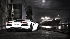 Cars Lamborghini back view vehicles Supercars italian cars 