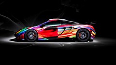 Cars Lamborghini black background multicolor