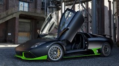 Cars Lamborghini black cars