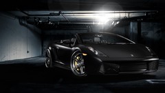 Cars Lamborghini black cars Lamborghini Gallardo Spyder