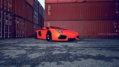Cars Lamborghini Containers Lamborghini-Aventador sport cars 