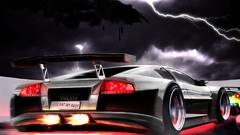 Cars Lamborghini Ferrari digital