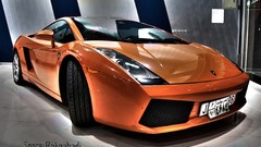 Cars lamborghini gallardo orange cars