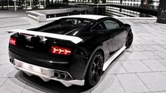 Cars lamborghini gallardo selective coloring