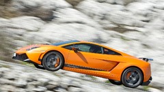 Cars lamborghini gallardo Superleggera orange cars