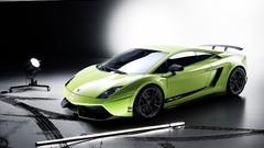 Cars Lamborghini green cars