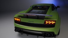 Cars Lamborghini green cars