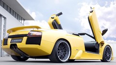 Cars Lamborghini low-angle shot