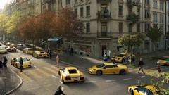 Cars lamborghini murcielago yellow