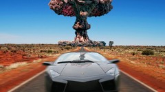 Cars Lamborghini nuclear explosions