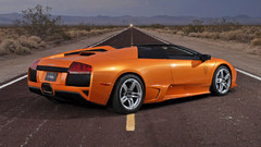 Cars Lamborghini orange cars