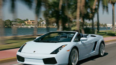 Cars Lamborghini palm trees