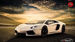 Cars Lamborghini Photo manipulation Lamborghini-Aventador