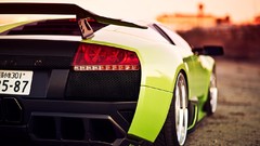 Cars Lamborghini supercar races