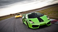 Cars Lamborghini Supercars green