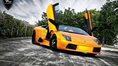 Cars Lamborghini Supercars yellow