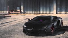 Cars Lamborghini vehicles Lamborghini-Aventador matte colored