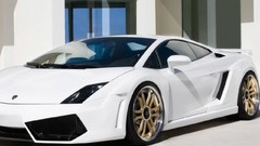 Cars Lamborghini white cars