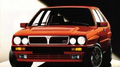 Cars Lancia 1988 vehicles italian cars front angle view Lancia 