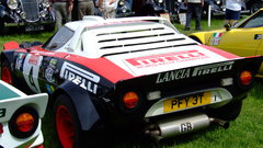 Cars Lancia back view