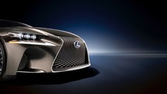 Cars Lexus front headlights studio Supercars Lexus LF-CC